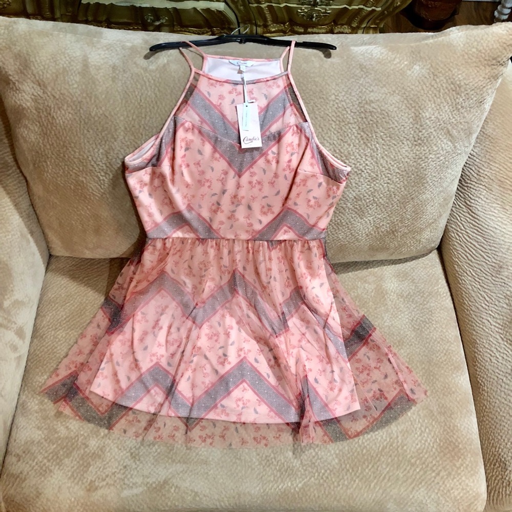 Candie’s New w/tag Multi T Strap Dress Sz XL